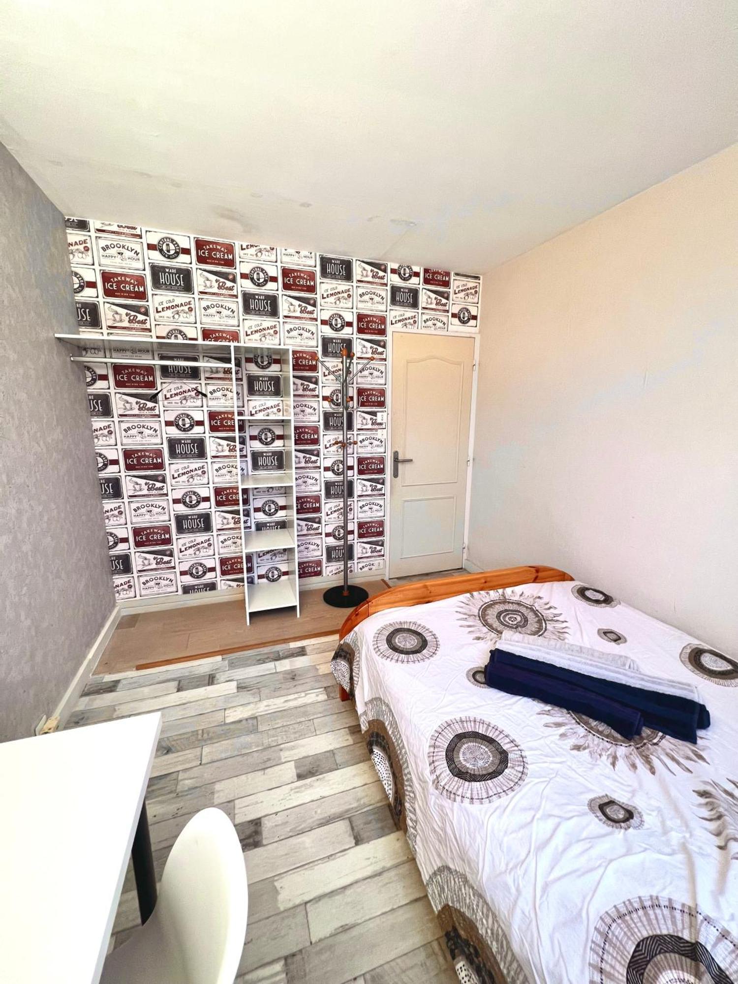 Appartement Proche Gare, 6 Voyageurs Et Stationnement Gratuit Реймс Экстерьер фото